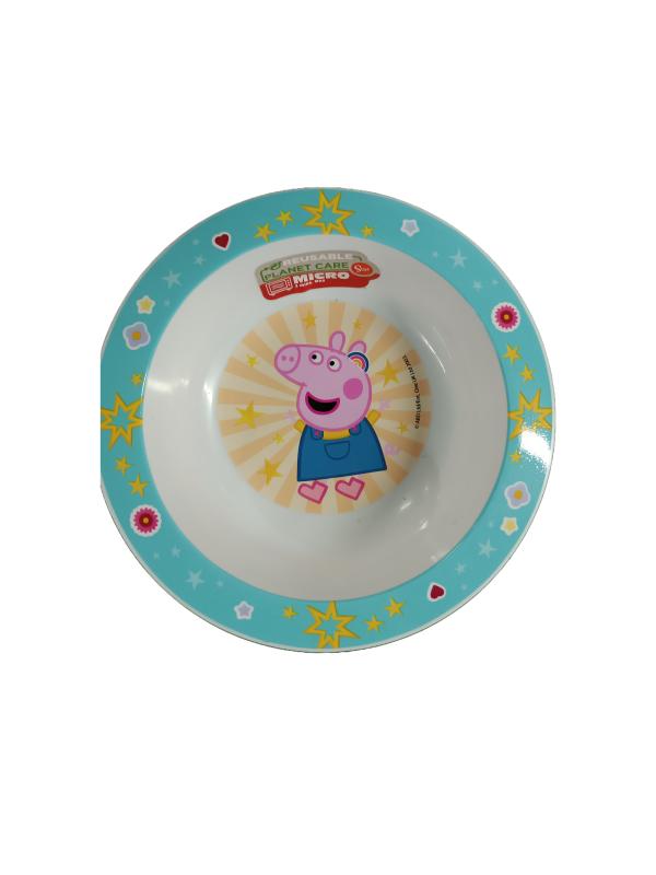 Plato Hondo Micro Peppa Pig