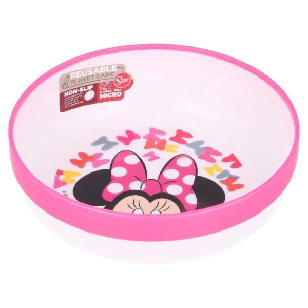 Plato Hondo Antideslizante Minnie Mouse