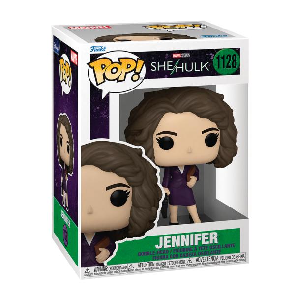 Figura Funko Pop! Marvel She/Hulk (1128) Jennifer 3a+