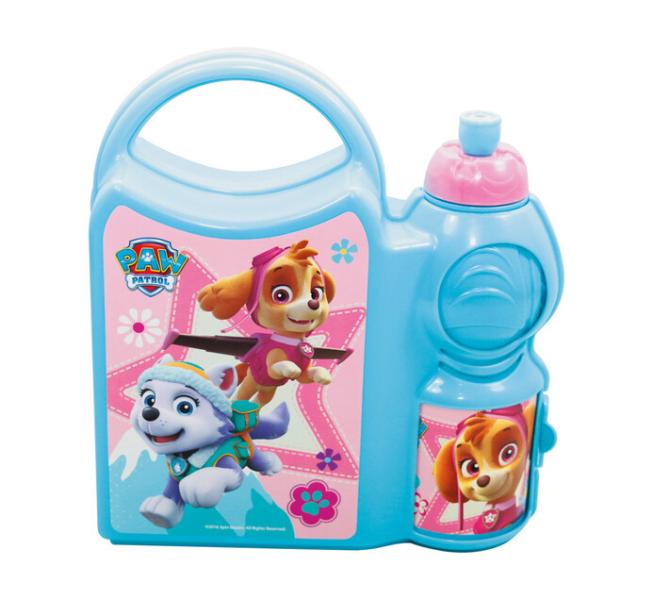 Sandwichera con Botella Paw Patrol Niña 400ml