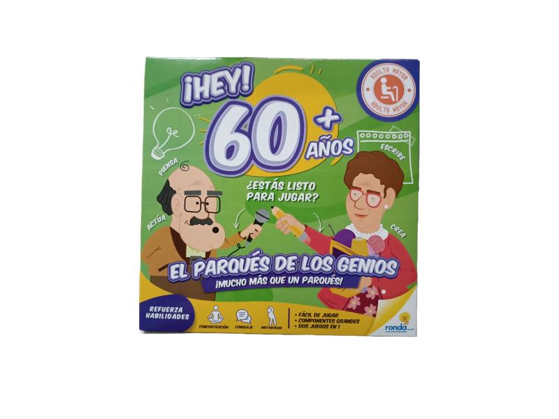 Juego de Mesa El Parque de los Genios Adulto Mayor 60a+