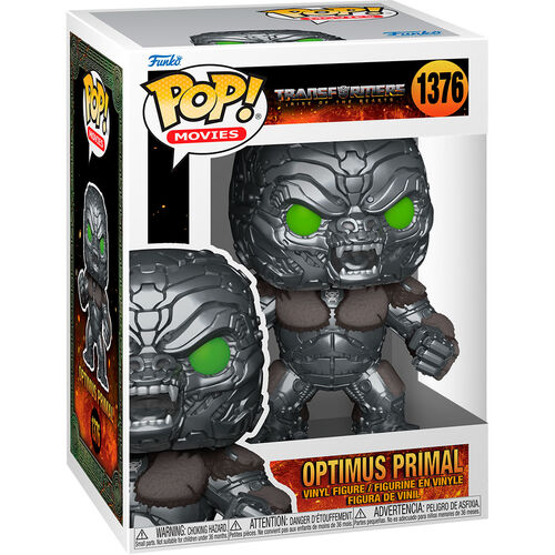 Figura Funko Pop!  Movies Transformers (1376) Optimus Primal 3a+