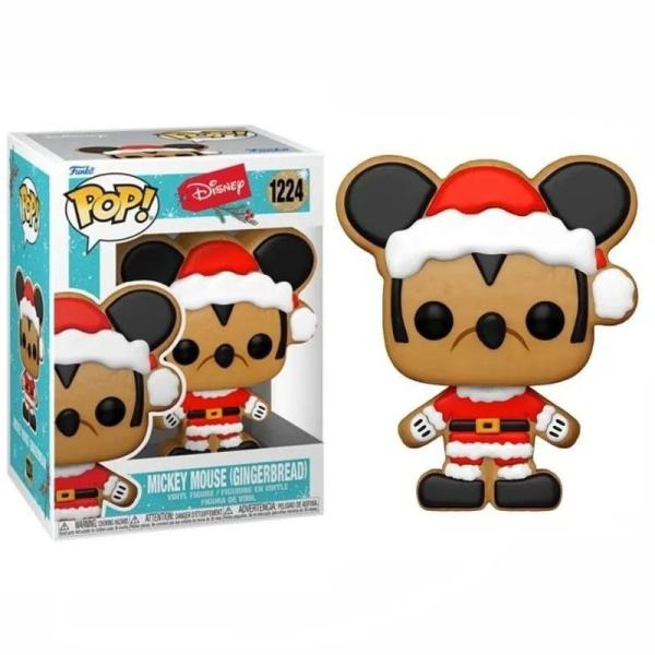 Figura Funko Pop! Disney (1224) Santa Mickey(Gingerbread) 3a+