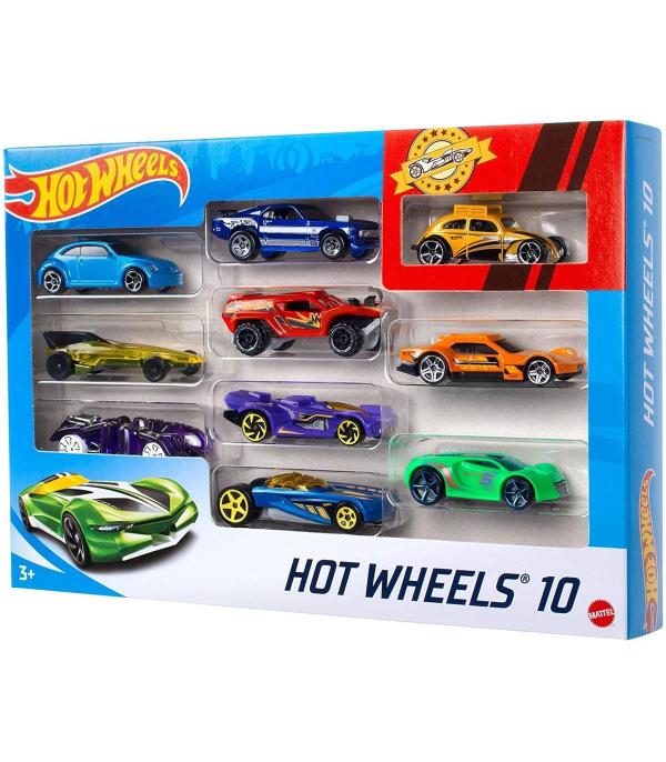 Hot Wheels - Carritos   en Set de 10 Surtido 3a+