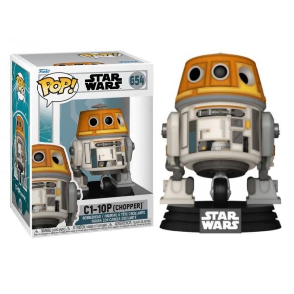 Figura Funko Pop! Star Wars (654) C1-10P ( Chopper) 3a+