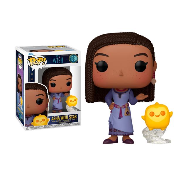 Figura Funko Pop! Disney Wish (1390) Asha With Star 3a+