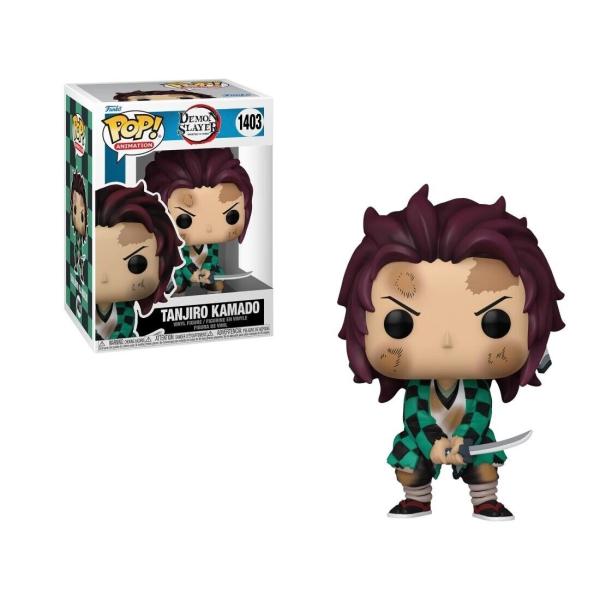 Figura Funko Pop! Demon Slayer  (1403) Tanjiro Kamado 3a+