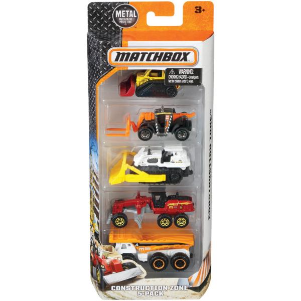 Carros Matchbox Set de 5 Surt/6