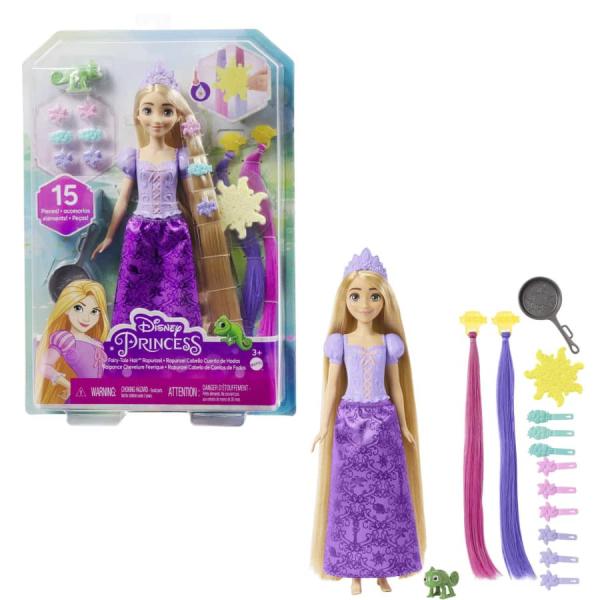 Muñecas Princesas  Disney Rapunzel Cabello Cuento de Hadas 3a+