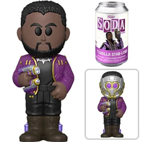 Figura Funko Soda Marvel What If ? T`Challa Star-Lord Displ/6 3a+