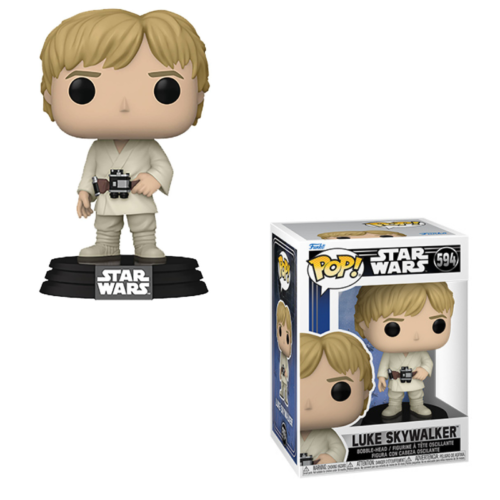 Figura Funko Pop! Star Wars (594) Luke Skywalker 3a+