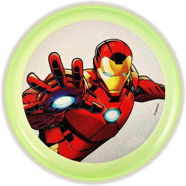 Frisbee Brillante de Marvel Displ/24 Surt/5 4a+ (6830A-B-C-D-E )