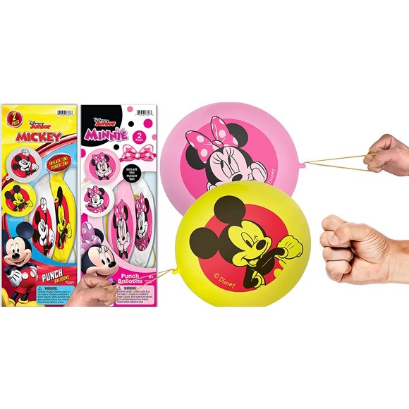 Set de 2 Globos de Mickey  y Minnie Surt/2 8a+