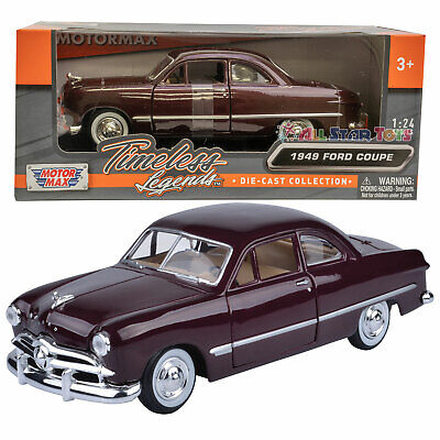 Carro 1:24 Ford Coupe 1949 Vino 3a+