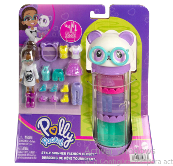 Polly Pocket con Tubo de Modas Surt 4a+