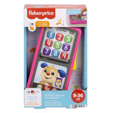 Fisher-Price Telefono Rosado de Lujo de Aprender y Brincar 9-36m