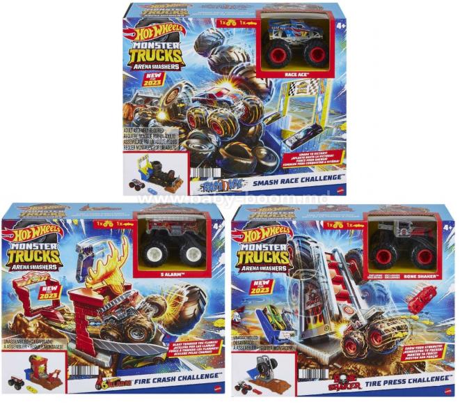 Hot Wheels -  Monster Trucks Arena Smashers Surt/3 5a+