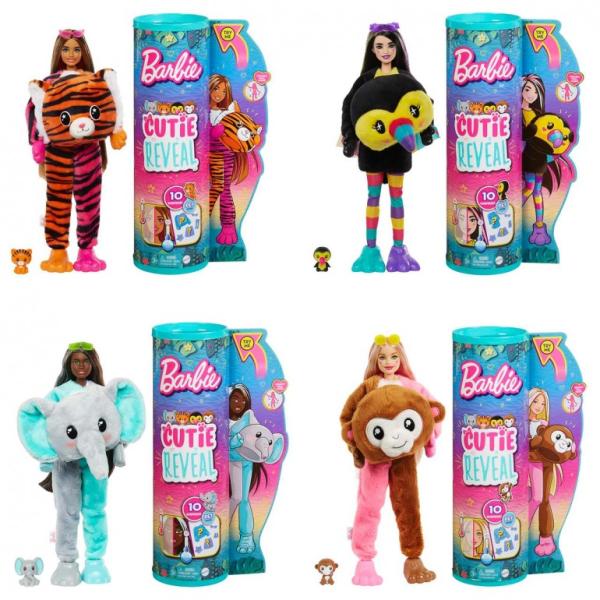 Muñecas Barbie Cutie Reveal 10 Sorpresas Surt/4 3a+