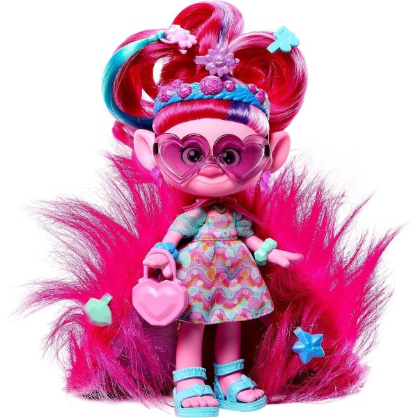 Muñeca de los Trolls 3 3a+  Revelaciones Nairsacionales Queen Poppy