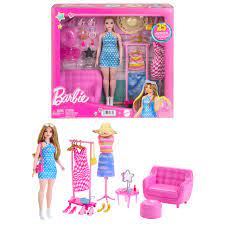 Muñeca Barbie C/ Set de Accesorios 3a+