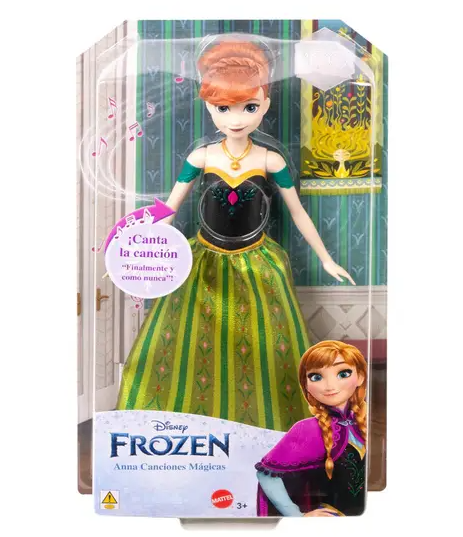 Muñeca Frozen Canciones Magicas Ana 3a+