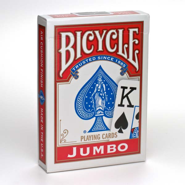 Baraja Bicycle Jumbo Rojo-Azul Surt/2 Display/12(000885)