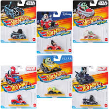 Carros Hot Wheels  Personajes Disney - Marvel Surt/7  3a