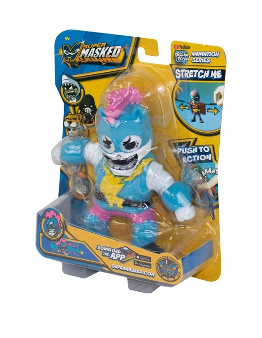 Muñeco Super Enmascarado Big Pony Tecnología Elástica 4a+