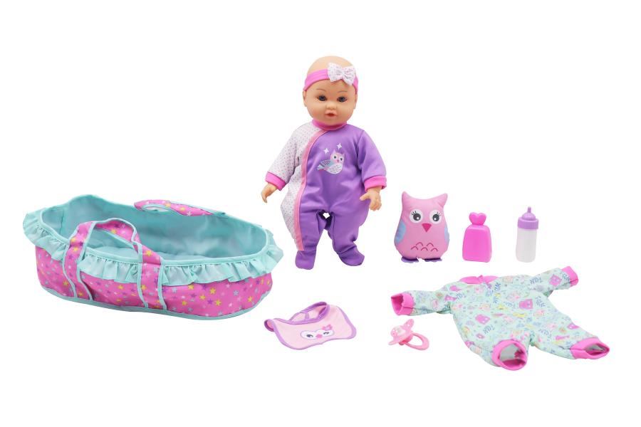 Bebé con set de Cuna Dream Collection 35.5 cm 2a+