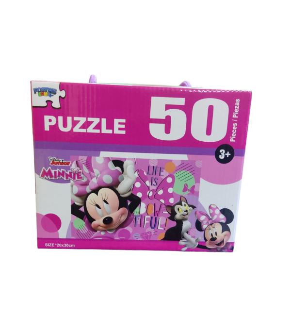 Rompecabezas Disney Junior de 50 Pzs de Minnie 3a+