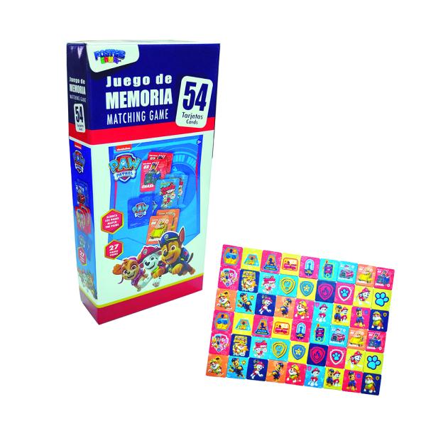 Juego de Mesa Memoria de Paw Patrol Niño 3a+