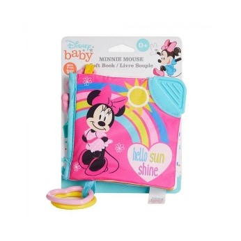 Mordedor de Libro Disney de Minnie Mouse 0m+