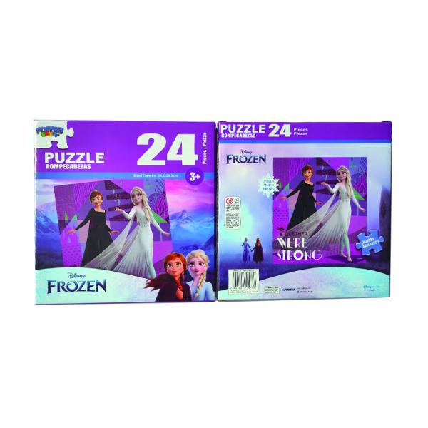 Rompecabezas de Frozen 24Pzs 3a+