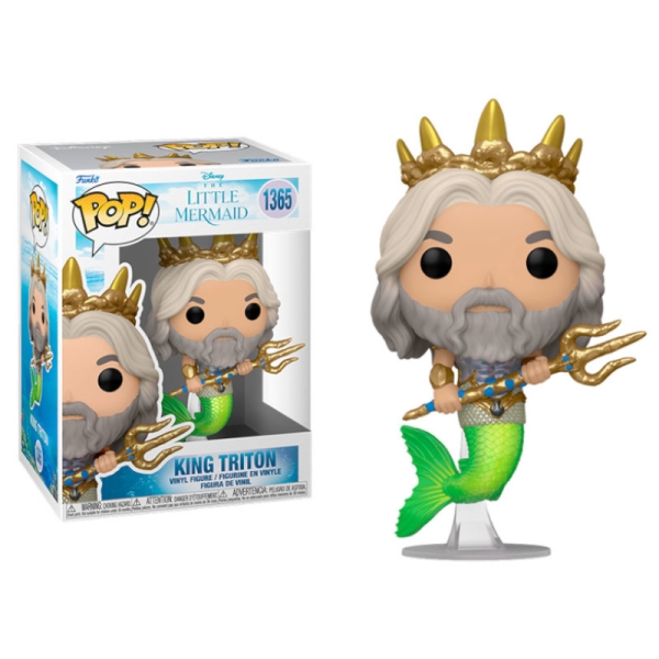 Figura Funko Pop! Disney Little Mermaid (1365) King Triton 3a+