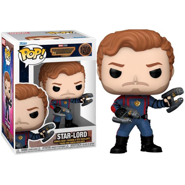 Figura Funko Pop! Guardianes de la Galaxia V.3 (1201) Star-Lord  3a+