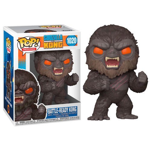 Figura Funko Pop! Movies Godzilla vs Kong (1020) Battle Ready Kong 3a+