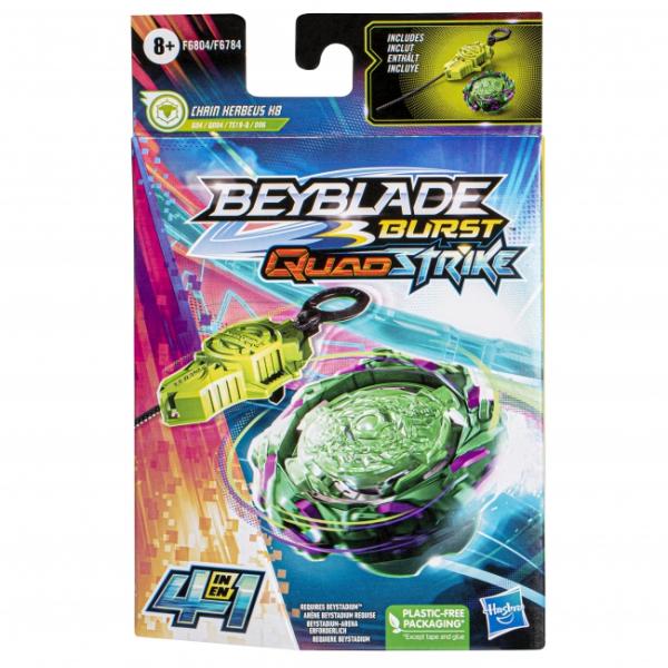 Beyblade Burst Quad Drive C/Lanzador Surt/4 8a+