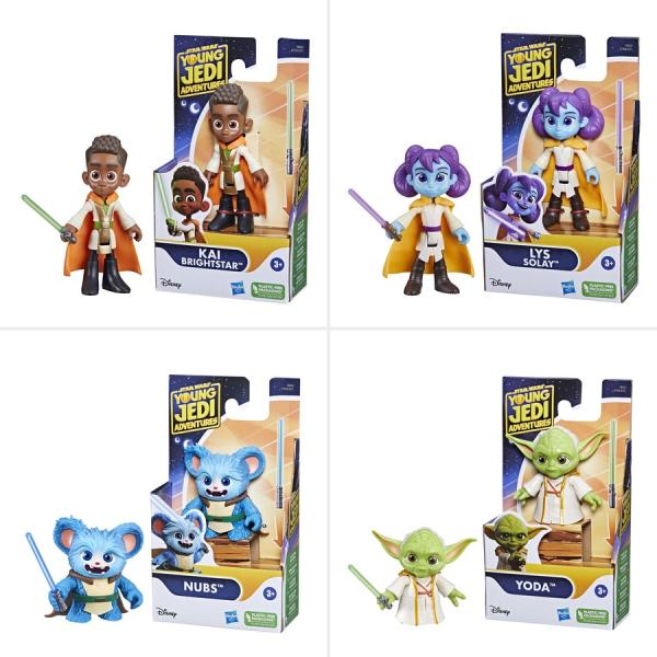 Figuras Star Wars Young Jedi Aventures Surt/6 3a+