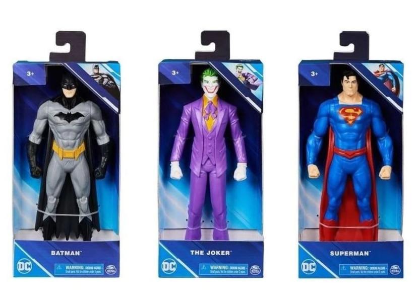 Figuras DC Comics Surt/3 3a+ ( Batman-Superman-The Joker)