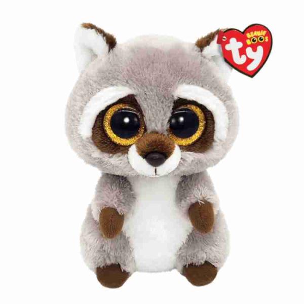 Peluche Beanie Boss Pequeño Mapache Oakie 3a+