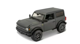 Carro Ford Bronco Badlands SE 2021 Gris Esc:.1:24 3a+ (072522)