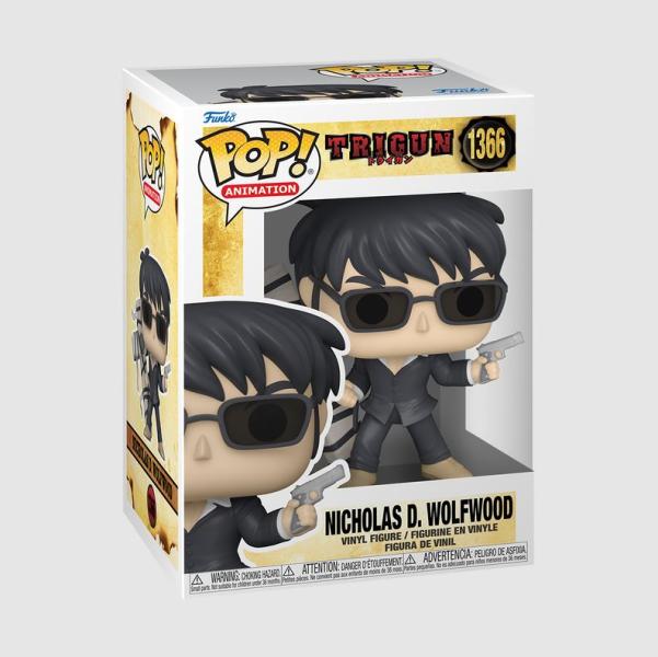 Figura Funko Pop! Trigun (1366) Nicholas D.Wolfwood 3a+