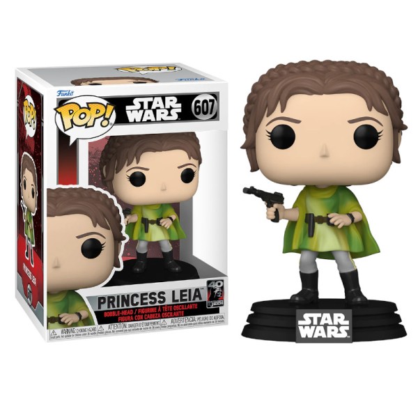 Figura Funko Pop!: Star Wars (607)  Princess Leia 3a+