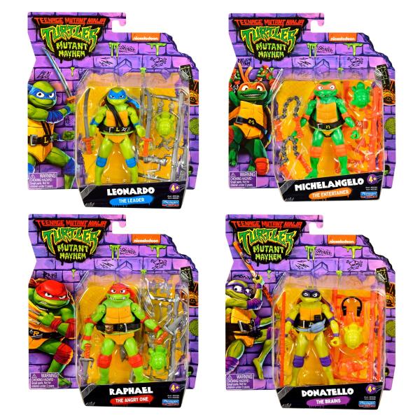 Figuras Tortugas Ninja Surt/5 4a+