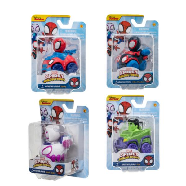 Mini Vehiculos Spidey and his Amazing Friends Surt/4 3a+