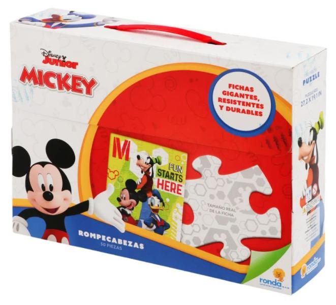 Rompecabezas Disney Junior Mickey 50Pzs 4a+