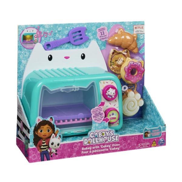 Horno Microondas Gabby`s Dollhouse Elabora Creaciones con Cakey 3a+