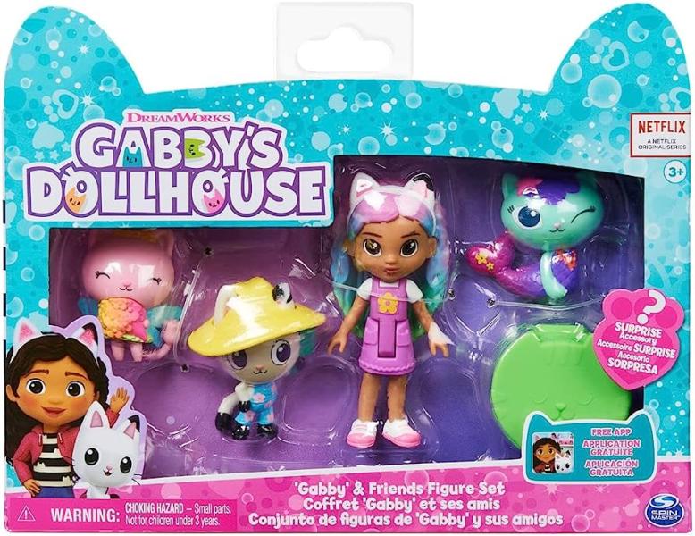 Set de Figuras de la Casa de Juguetes de Gabby Cat Aventura Surt/3 3a+