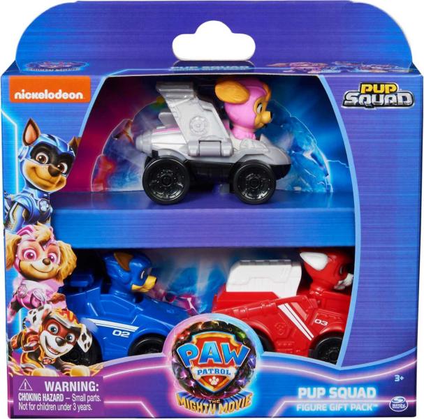 Vehiculos Paw Patrol the Mighty Movie Set/3 3a+