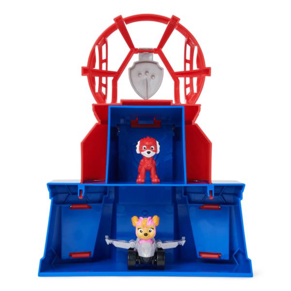 Set de Juego de Torre con Vehículo de Paw Patrol the Mighty Movie 3a+